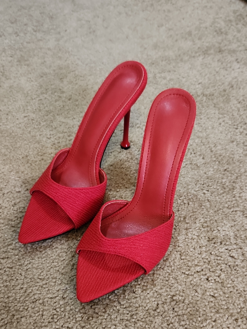 ☀️🍉SALE🍉☀️ Red Pointed-Toe Stiletto - 9